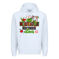 White medical records claus Premium Hoodie - CowGirlArtShop