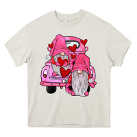 Cream farm truck,gnomies valentines Heavy Core Tee - JahusDesignShop
