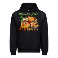 Black whatever spices your pumpkin Urban Hoodie - BundleAndBundleShop