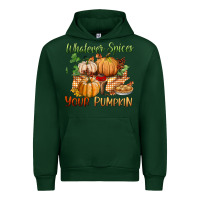 Forest Green whatever spices your pumpkin Urban Hoodie - BundleAndBundleShop