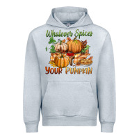 Heather Grey whatever spices your pumpkin Urban Hoodie - BundleAndBundleShop