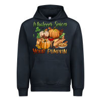 Navy whatever spices your pumpkin Urban Hoodie - BundleAndBundleShop