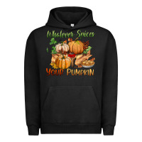 Pigment Black whatever spices your pumpkin Urban Hoodie - BundleAndBundleShop