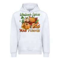 White whatever spices your pumpkin Urban Hoodie - BundleAndBundleShop