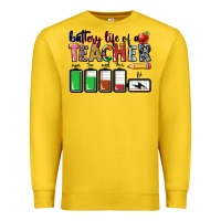 Lemon battery life of teacher Premium Sweatshirt - CowGirlArtShop