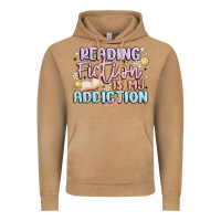 Vintage Camel reading fiction is my addiction Vintage Hoodie - MaliasSmallBusiness