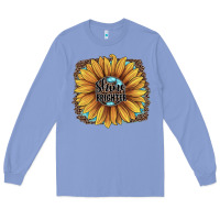 Colony Blue Shine Brighter Long Sleeve Tee - JahusDesignShop