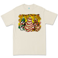 Christmas Tree Cake And Christmas Pattern Ado Premium Tee | Teevron