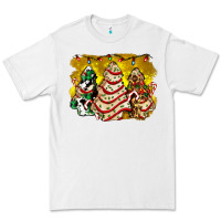 White christmas tree cake and christmas pattern ado Premium Tee - AdoDesignShop
