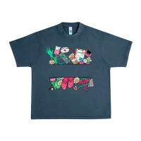 Midnight Navy custom name nurse Urban Heavy Tee - NancyCooperArtShop