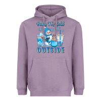 Lavender baby it's cold outside Heavyweight Hoodie - CowGirlArtShop