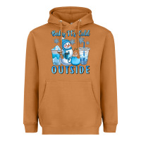 Baby It's Cold Outside Heavyweight Hoodie | Teevron
