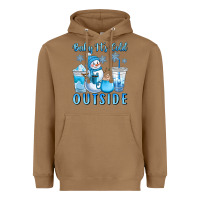 Toasted Coconut baby it's cold outside Heavyweight Hoodie - CowGirlArtShop