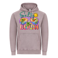 Vintage Zinc salty beach Vintage Hoodie - MaliasSmallBusiness
