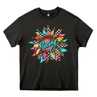Asphalt racing sunflower Heavy Core Tee - AdoDesignShop