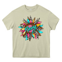 Mossy racing sunflower Heavy Core Tee - AdoDesignShop