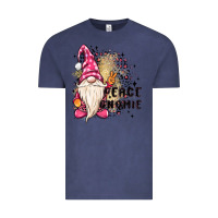 Vintage Denim peace gnomie Vintage Tee - MaliasSmallBusiness