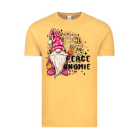 Vintage Mustard peace gnomie Vintage Tee - MaliasSmallBusiness