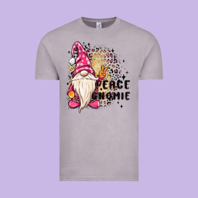 Peace Gnomie Vintage Tee Designed By Maliassmallbusiness