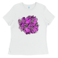 White halloween patch Ladies Tee - BundleAndBundleShop