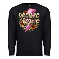 Black Spoiled Wife Mother's Day Premium Sweatshirt - CowGirlArtShop
