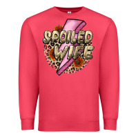 Spoiled Wife Mother's Day Premium Sweatshirt | Teevron
