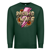 Sports Green Spoiled Wife Mother's Day Premium Sweatshirt - CowGirlArtShop