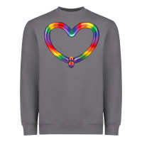 Storm Lgbtq Heart Balloon Heavyweight Sweatshirt - BundleAndBundleShop