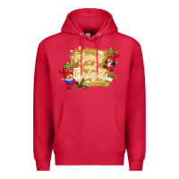 Cardinal merry and bright gnome Premium Hoodie - CowGirlArtShop
