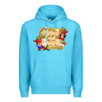 Ocean Blue merry and bright gnome Premium Hoodie - CowGirlArtShop