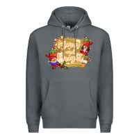 Rock merry and bright gnome Premium Hoodie - CowGirlArtShop