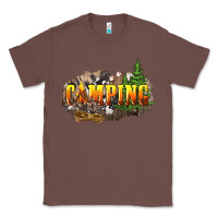 Chestnut camping Classic Tee - NancyCooperArtShop