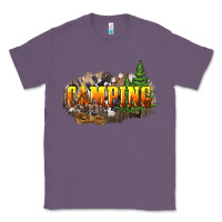 Lavender camping Classic Tee - NancyCooperArtShop