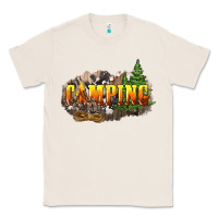 Natural camping Classic Tee - NancyCooperArtShop