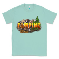 Seafoam camping Classic Tee - NancyCooperArtShop