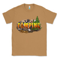 Toasted Coconut camping Classic Tee - NancyCooperArtShop
