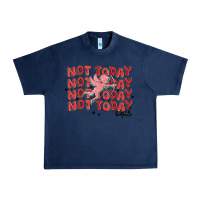 Navy not today cupid Urban Heavy Tee - MaliasSmallBusiness