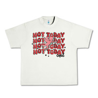 Pistachio not today cupid Urban Heavy Tee - MaliasSmallBusiness