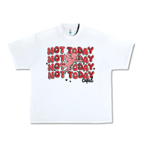 White not today cupid Urban Heavy Tee - MaliasSmallBusiness