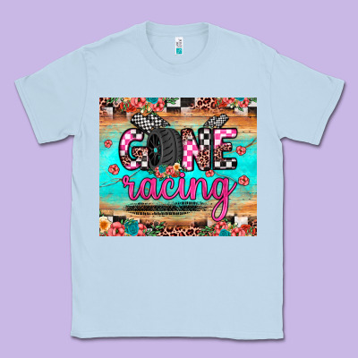 Gone Racing Classic Tee Designed By Jahusdesignshop