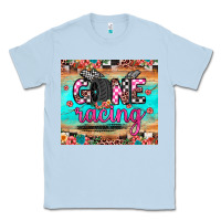 Dusty Blue gone racing Classic Tee - JahusDesignShop