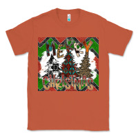 Copper merry Christmas Classic Tee - CowhideDigitalArt