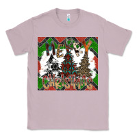 Lilac merry Christmas Classic Tee - CowhideDigitalArt