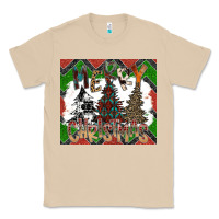 Mushroom merry Christmas Classic Tee - CowhideDigitalArt