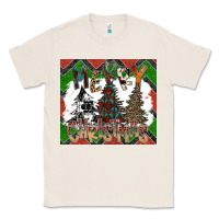 Natural merry Christmas Classic Tee - CowhideDigitalArt