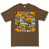 Cacao serape leopard seamless pattern Premium Tee - BundleAndBundleShop