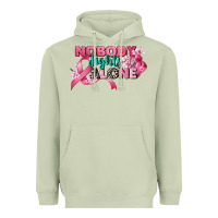 Matcha nobody fights alone cancer awareness Heavyweight Hoodie - CowGirlArtShop