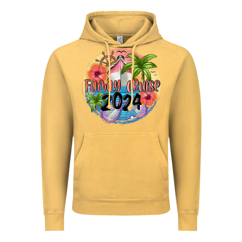 Family Cruise 2024 Vintage Hoodie by MaliasSmallBusiness | Teevron