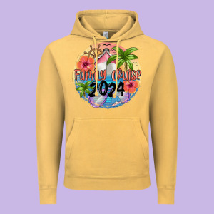 Family Cruise 2024 Vintage Hoodie Designed By Maliassmallbusiness