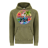 Vintage Olive family cruise 2024 Vintage Hoodie - MaliasSmallBusiness